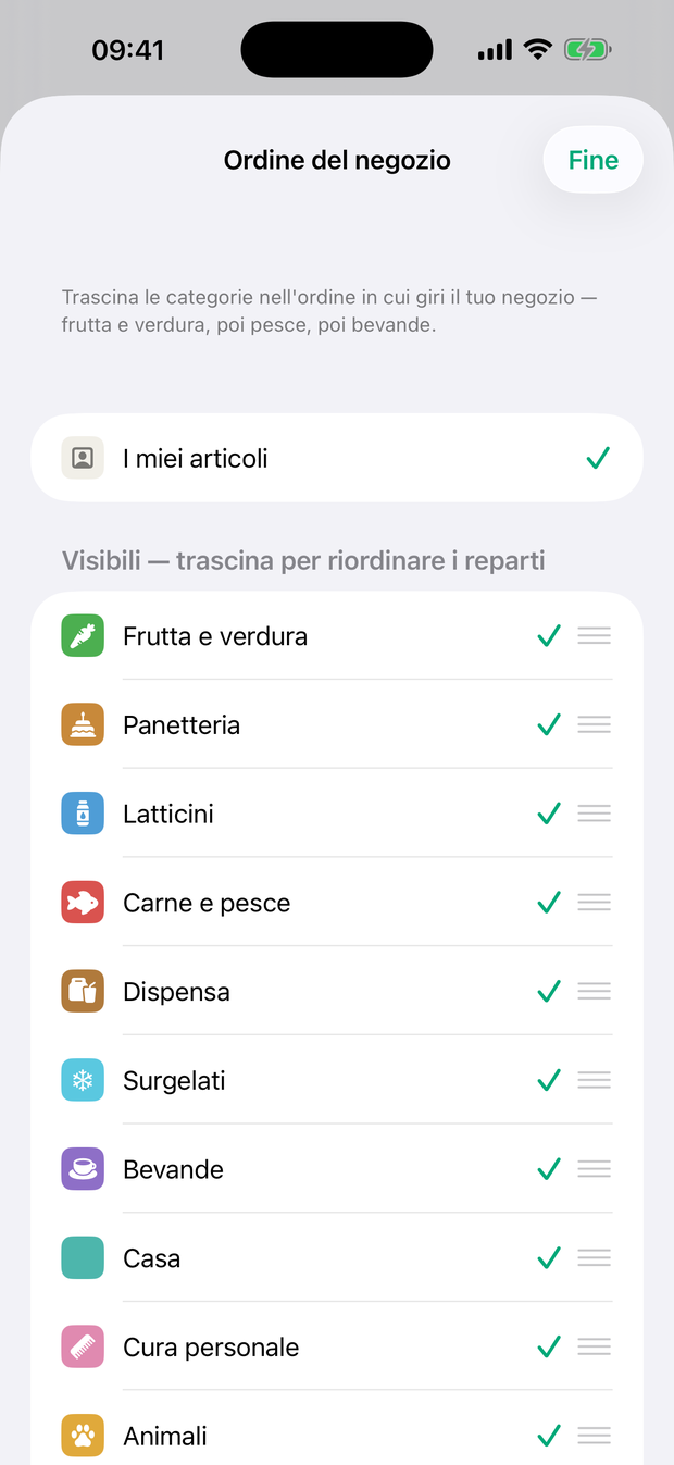 Plenty store-order screen